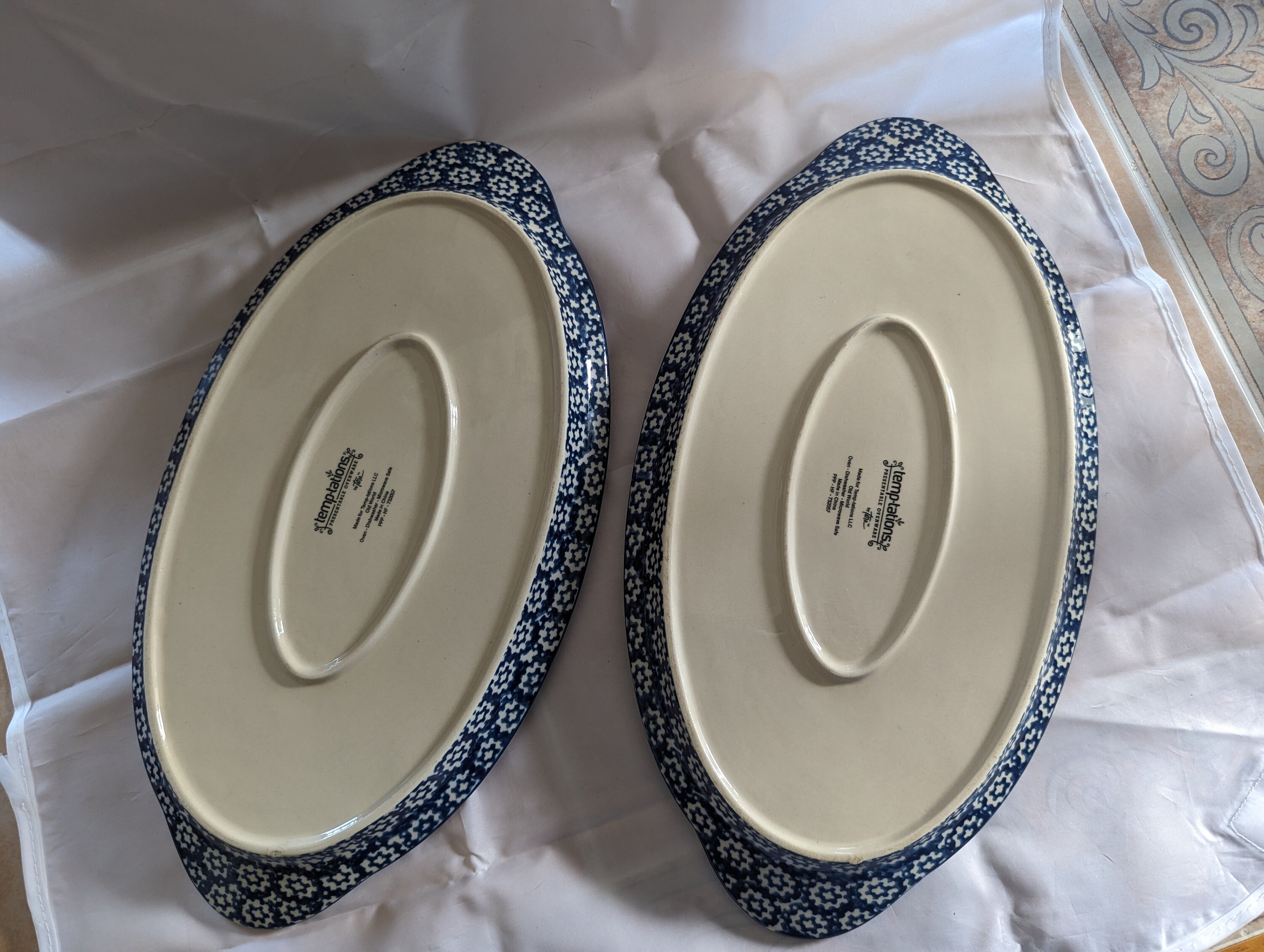 Old World Pattern Temptations Presentable Ovenware by Tara