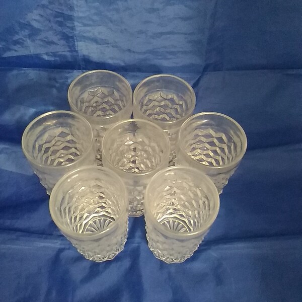 Flat Bottom Glasses Etsy