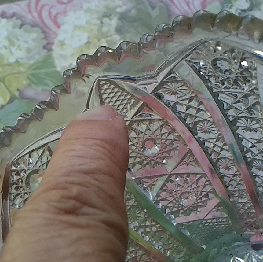 Antique EAPG Spooner Dish Circa 1913 by Crown Imperial in Etsy