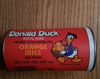 Donald duck orange juice hotsell