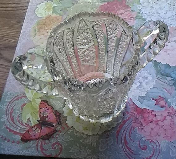 Antique EAPG Spooner Dish Circa 1913 by Crown Imperial in Etsy