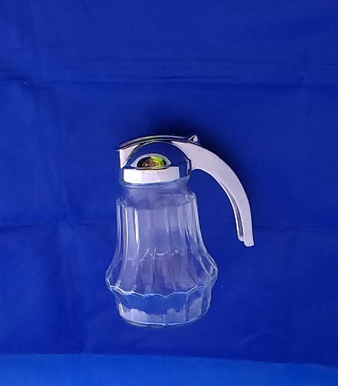 A Federal Tool Corp Syrup Dispenser With a Chrome Lid. Dish Etsy