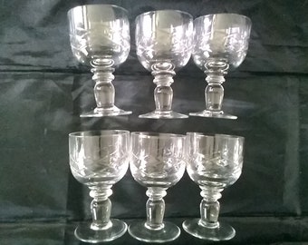 Cordial or Liqueur Glass 2 1/2" Tall x 2" W Moser ARGENTINA 16400 Aperitif 