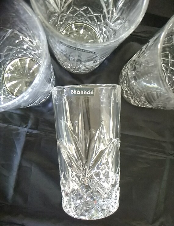 Godinger Silver Art Co Dublin 8 oz. Crystal Highball Glass