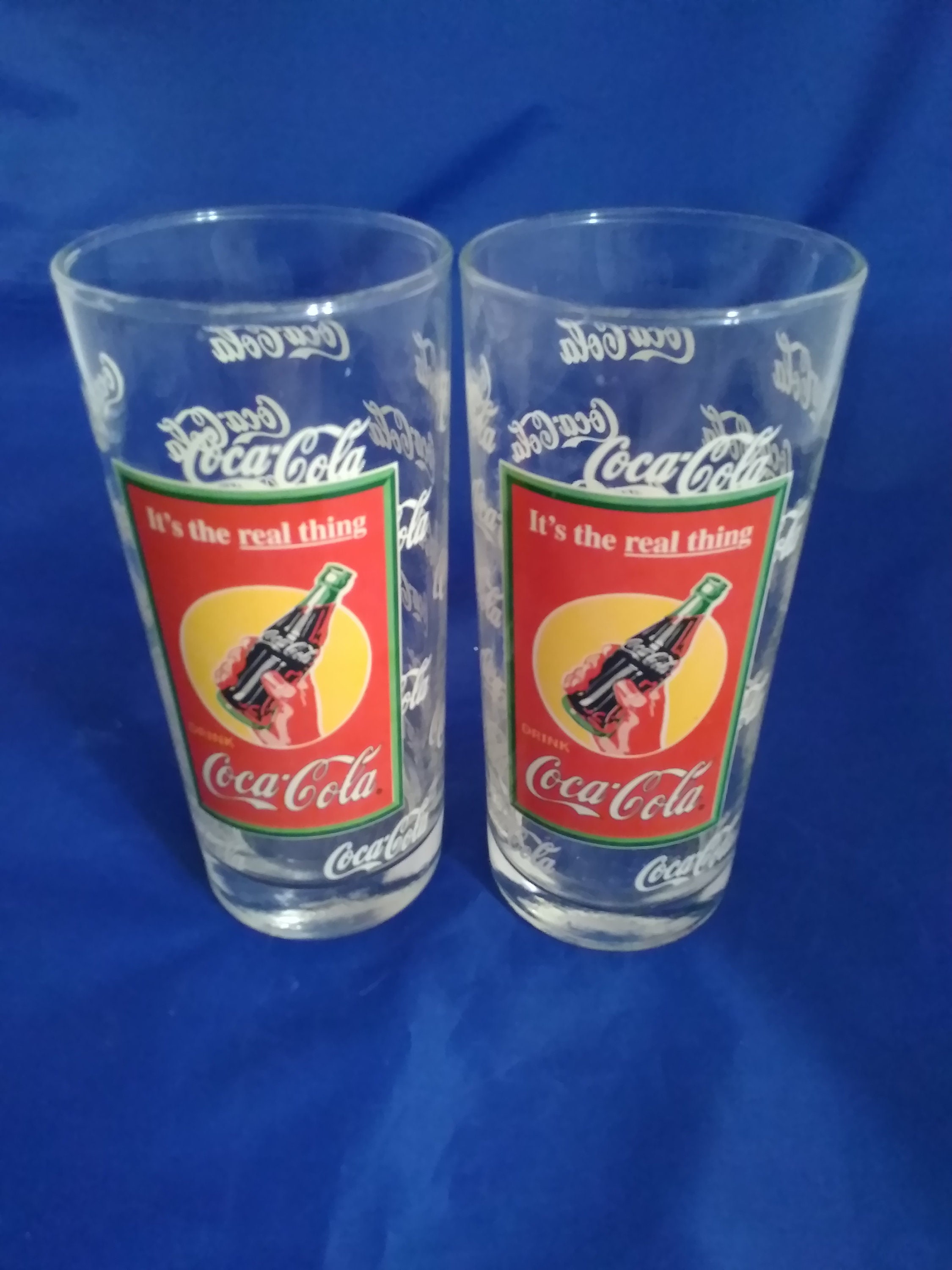 Coca Cola Collectible Glass, It's the Real Thing 1930 - 1949