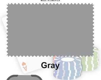 Gray Poker Table Cloth