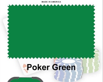 Green Poker Table Cloth