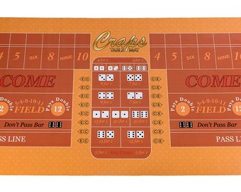 What are the odds of rolling a 12 in craps