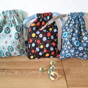 sac pochon à billes, cartes pokémon ou autres trésors