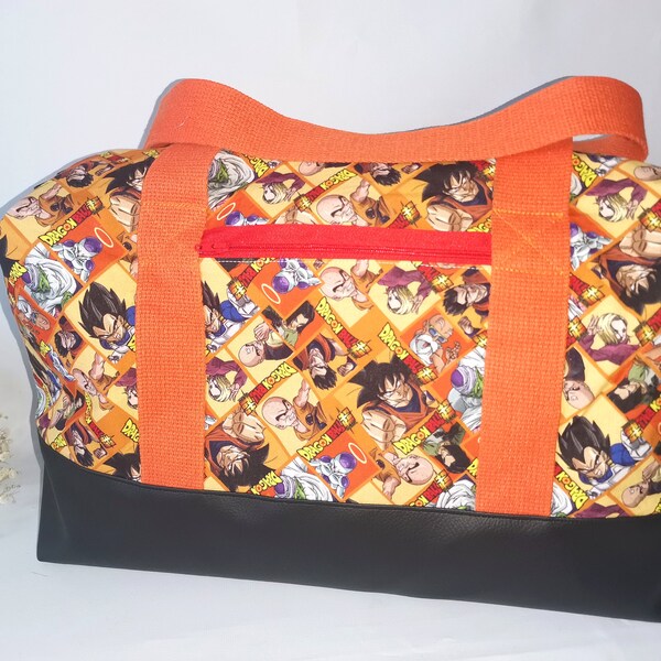 Sac Georges dragon ball z, sac week end, sac de sport, sac cabine