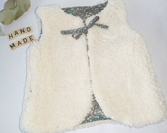 Gilet Fourrure Enfant Etsy