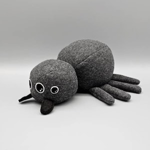 Spider Stuffed Animal Toy, Spidie Soft Toy, Stuffed Halloween Toy, Spider Stuffed Plush, Arachnid Stuffed Toy