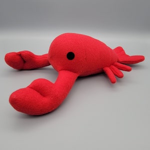 Lobster Stuffed Animal, Crustacean Soft Toy, Stuffed Lobster Toy, Lobster Stuffed Toy, Plush Stuffed Crawfish, Lobster