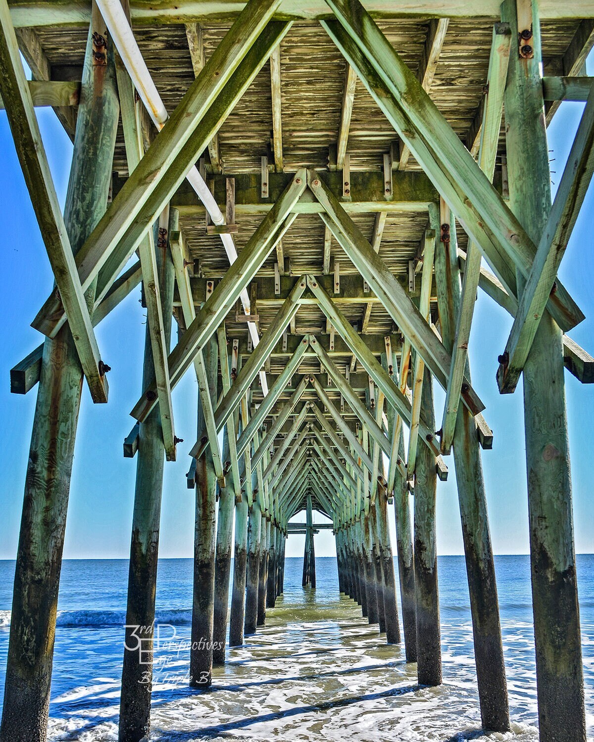 Myrtle Beach Pier, Myrtle Beach Wall Art Photo Print, Canvas Art, Metal Print South Carolina