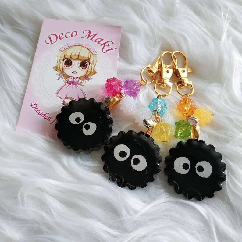 Susuwatari Soot Sprite Keychain