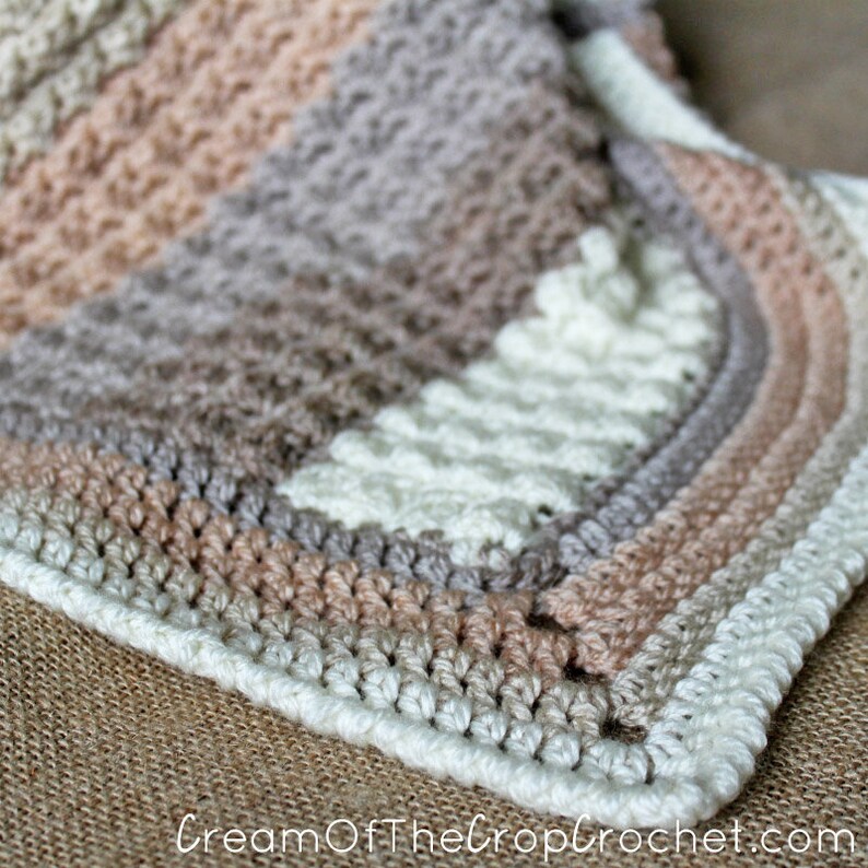 The Sand Preemie Blanket Baby Blanket Crochet Pattern Etsy