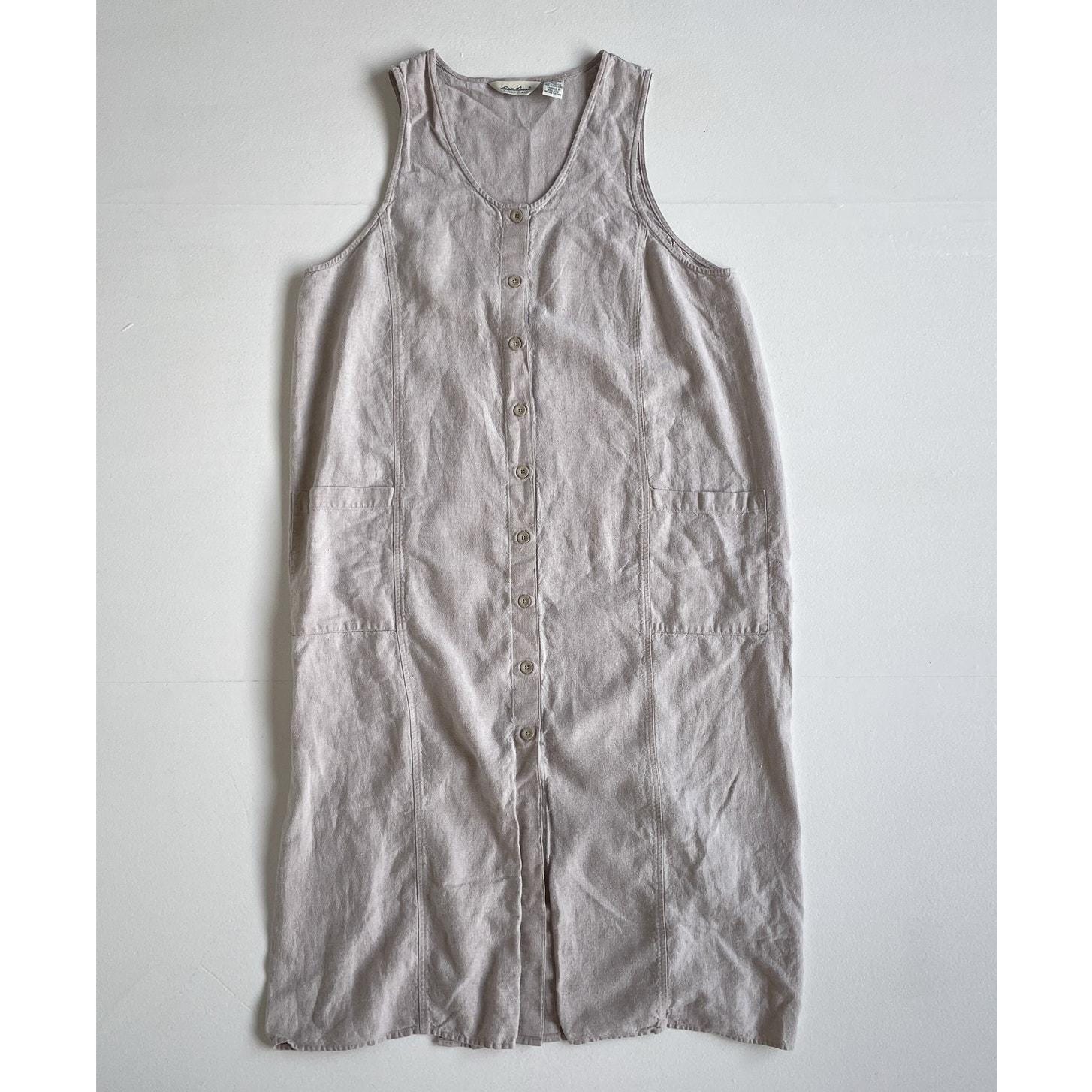 Linen Eddie Bauer Dress - Etsy