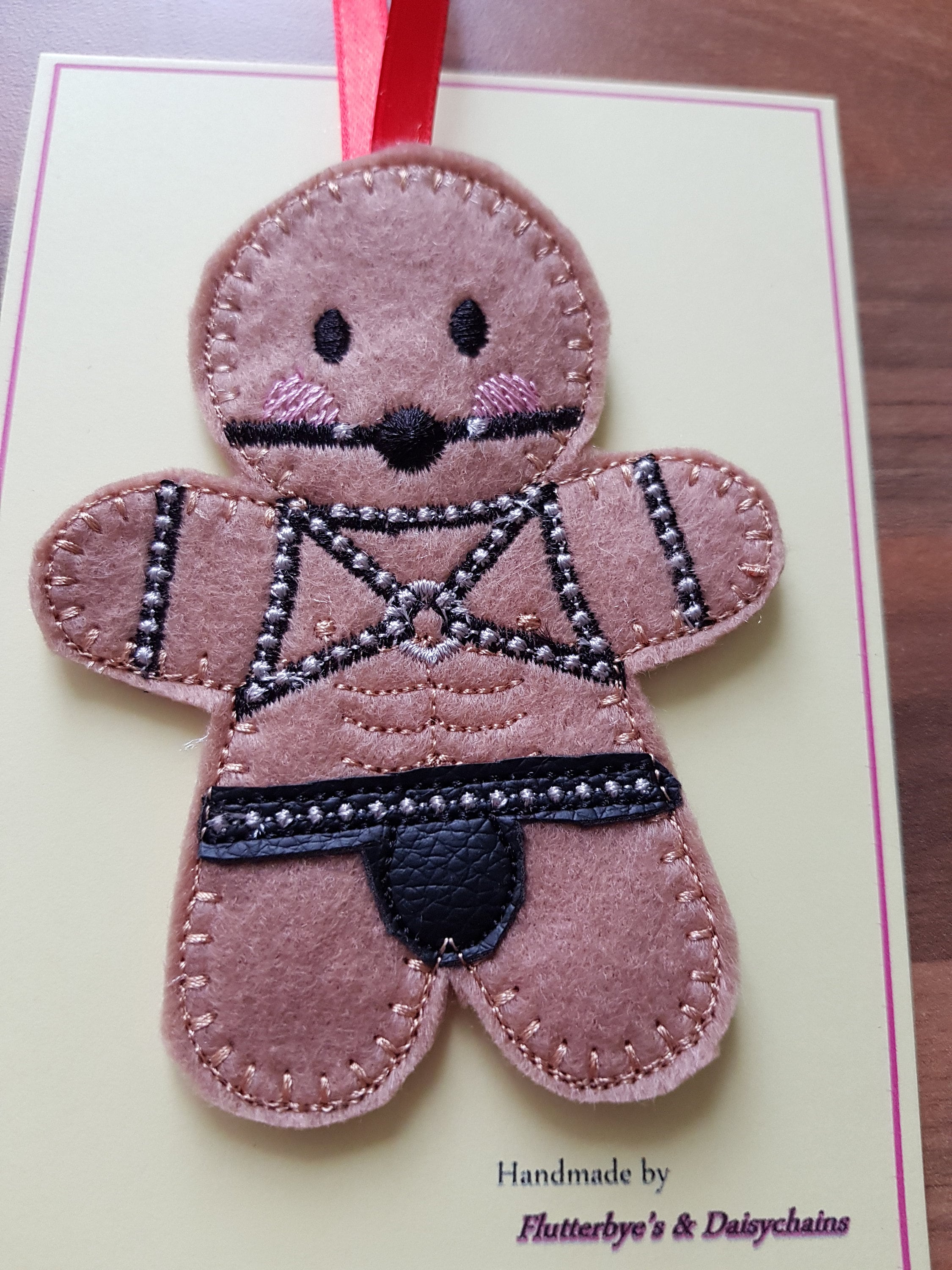 Gingerbread Men in Leather Torture Sexy Full Monty Kinky Etsy UK