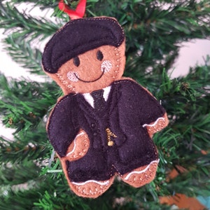 peaky blinder christmas ornament