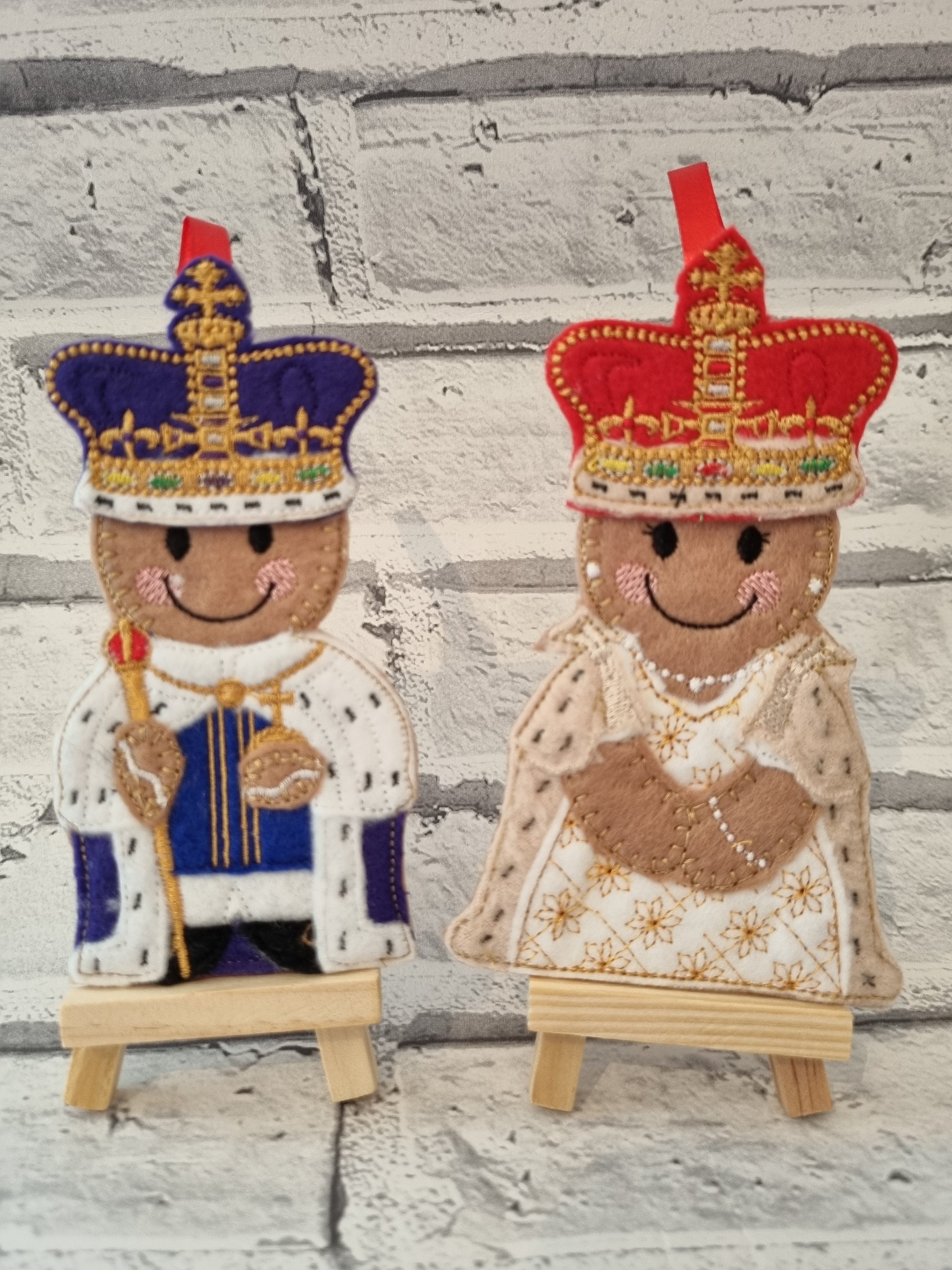 Gingerbread Queen, Hanger, Keepsake, Traditional, Quirky, Felt, Ornament,  Christmas, Secret Santa, Cardmaking - Etsy, image size:2250x3000