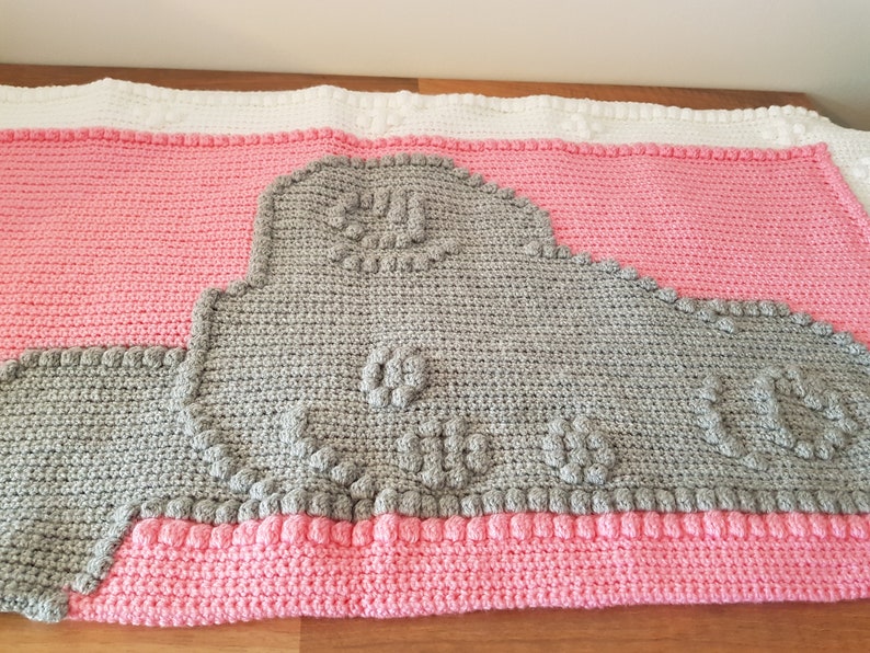 baby graphghan cot blanket baby shower new born baby bobble stitch worded blanket sweet bear baby crochet blanket