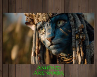 Na'vi Avatar Way of Water Poster