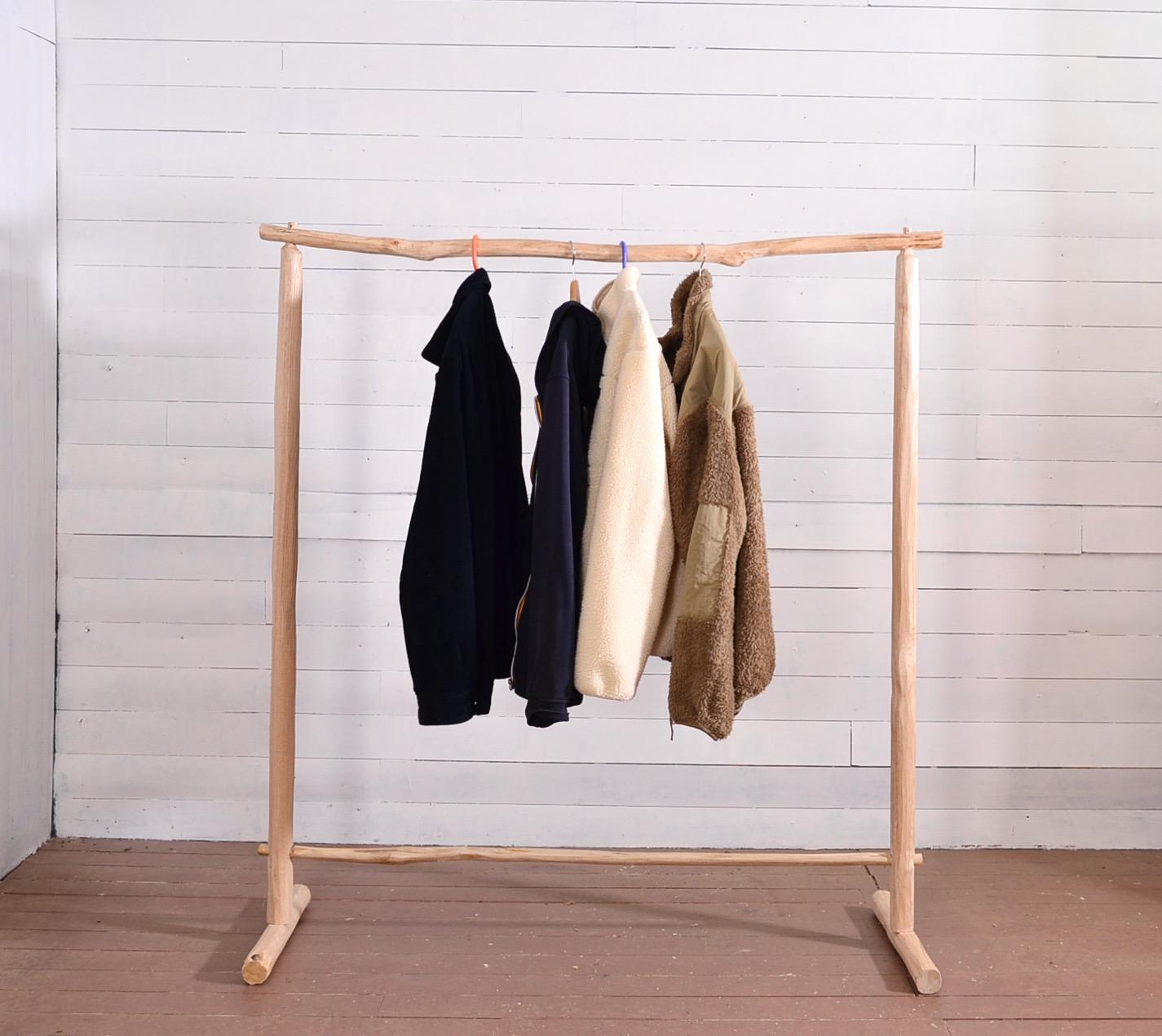 Large Wooden Clothes Rack Clothes Hanger Natural Boho Style Many Sizes Etsy