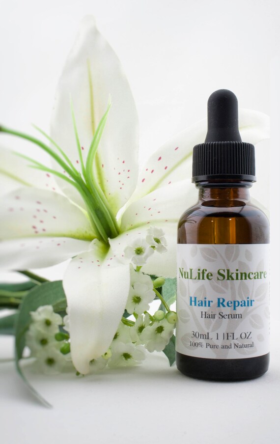 Hair Serum 100 Natural Hair Conditioner For Dry And Damaged Etsy