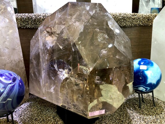 Quartz Crystal Home Decor Art Pirate Gold Coins Treasure Etsy