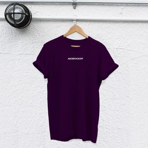 Sarcasm Shirt ABCDEFUCKOFF - Unisex Cotton Tee image 6