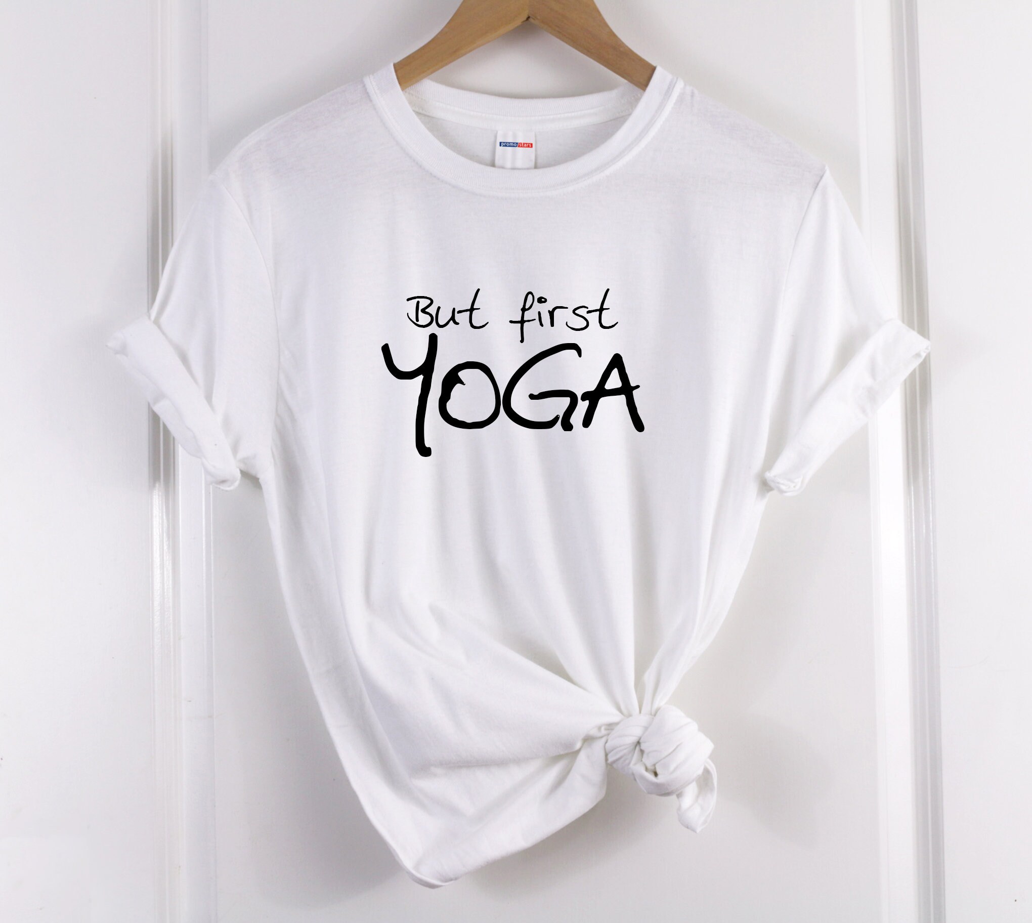 But first yoga yoga shirt tshirt yoga T shirt yoga tee Yoga Etsy