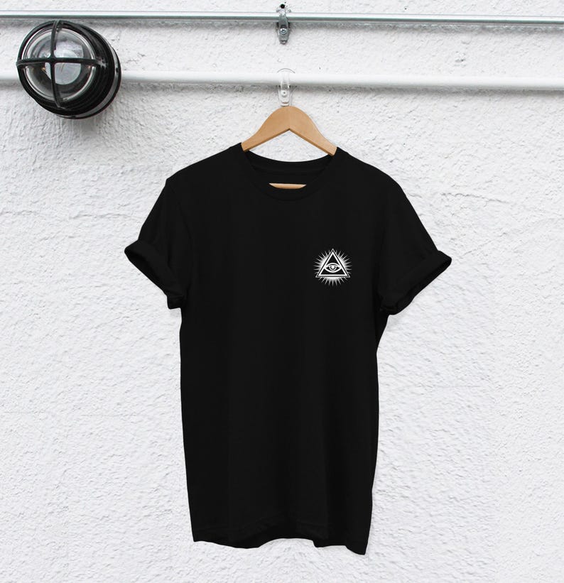 Illuminati T-Shirt: Conspiracy Symbol Design, Unisex Fit image 2