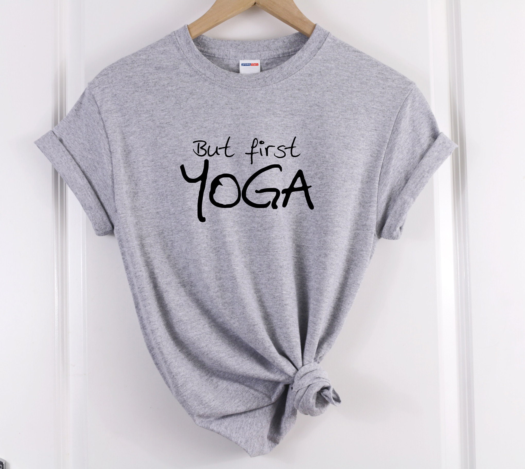 But First Yoga Yoga Shirt Tshirt Yoga T Shirt Yoga Tee Yoga Etsy UK