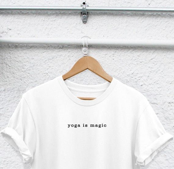 Yoga Is Magic T-Shirt: Soft Ringspun Cotton, Unisex Fit
