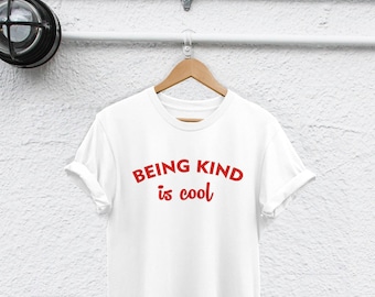 Be Kind Shirt: Women's Graphic Tee with Positive Message
