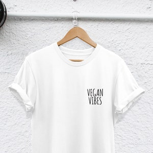 vegan vibes shirt negan shirt Vegan T Shirt Avocado Shirt  Vegetarian  tee Unisex Vegetarian Top vegan clothing vegan gift  herbivore tee