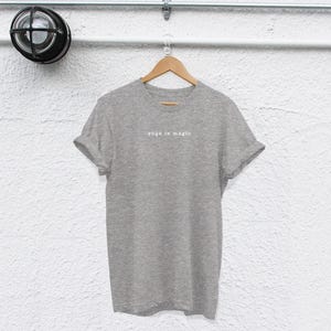Yoga Is Magic T-Shirt: Soft Ringspun Cotton, Unisex Fit image 4