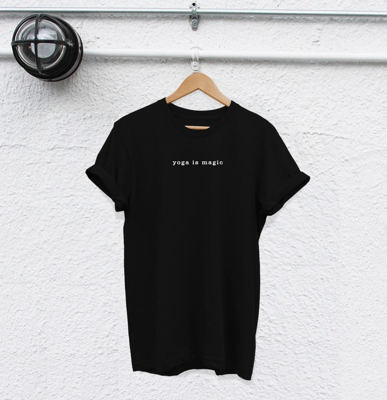 Yoga Is Magic T-Shirt: Soft Ringspun Cotton, Unisex Fit image 2