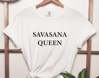 Savasana Meditation Tee - Casual Yoga Shirt for Men & Women
