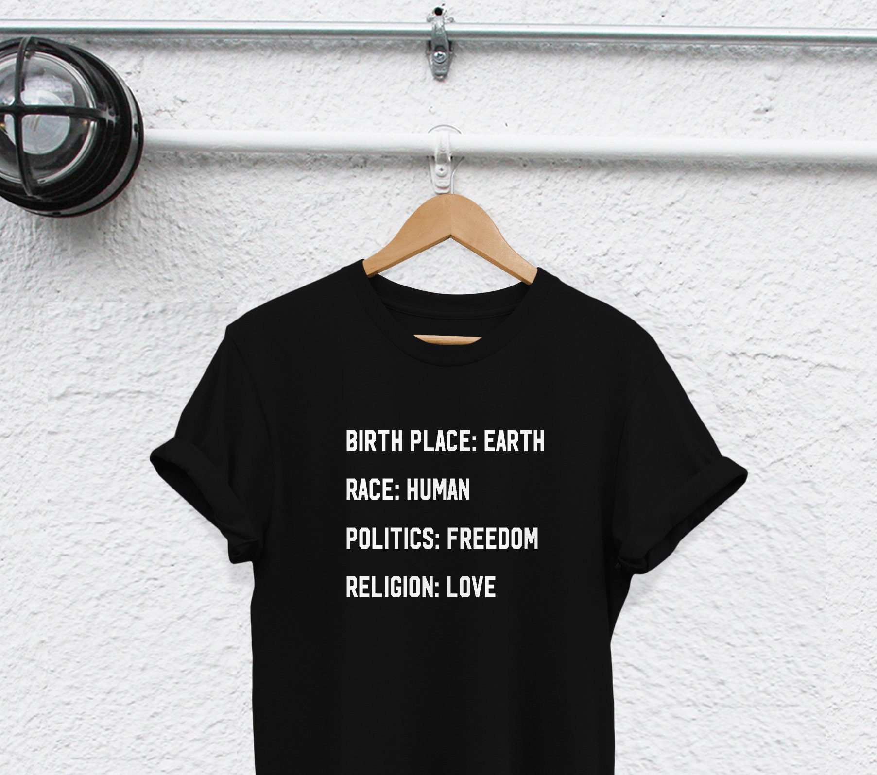 birthplace race politics religion shirt