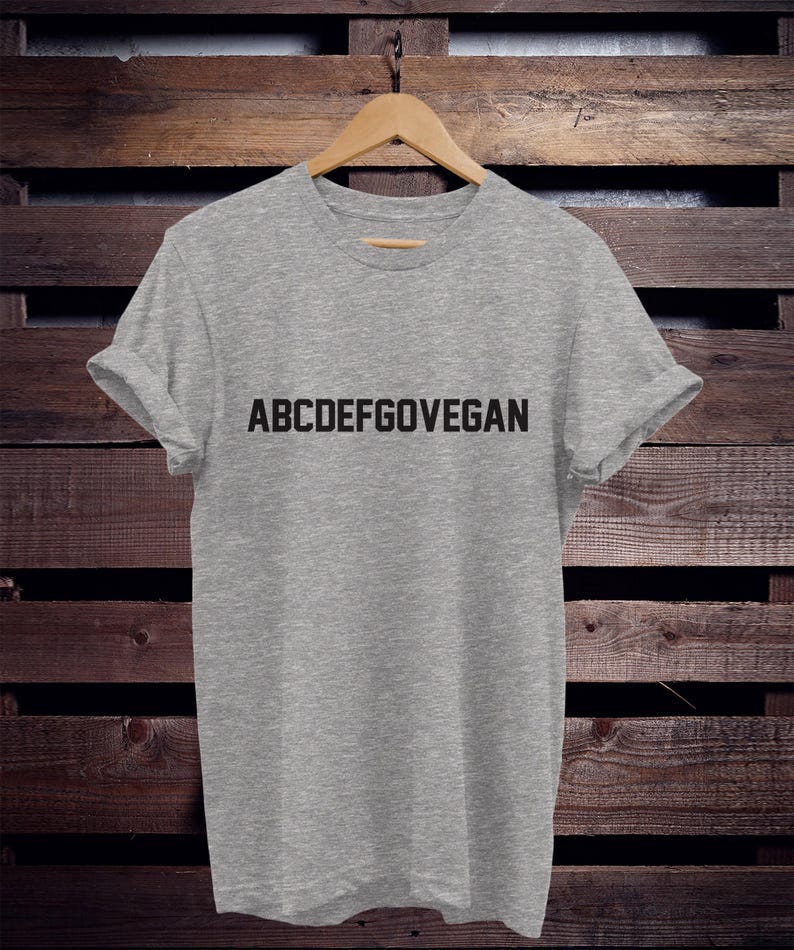 Vegan T-Shirt: Soft Ringspun Cotton, Unisex Fit image 3