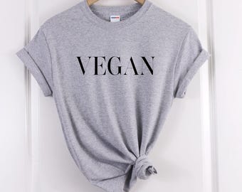 Vegan T Shirt, Casual Unisex Tee | Semi Combed Ringspun Cotton | S-XXL Sizes, Rolled Sleeve, Thermotransfer Print