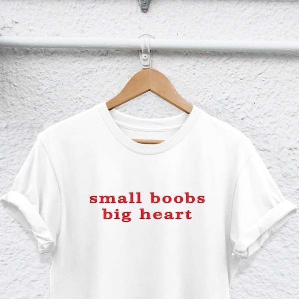 small boobs big heart shirt  boobs shirt boobs tshirt tits shirt Tities T Shirt Boobs Breasts  Funny boobs tshirt boobies shirt