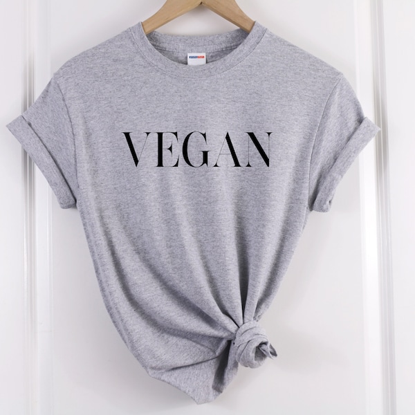 Chemise végétalienne vgn pwr chemise herbivore chemise amis pas de nourriture manger des animaux est chemise bizarre vêtements végétaliens Vegan TShirt cadeau végétalien