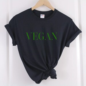 Vegan T-Shirt: Casual Unisex Style - Durable, Soft Cotton image 4