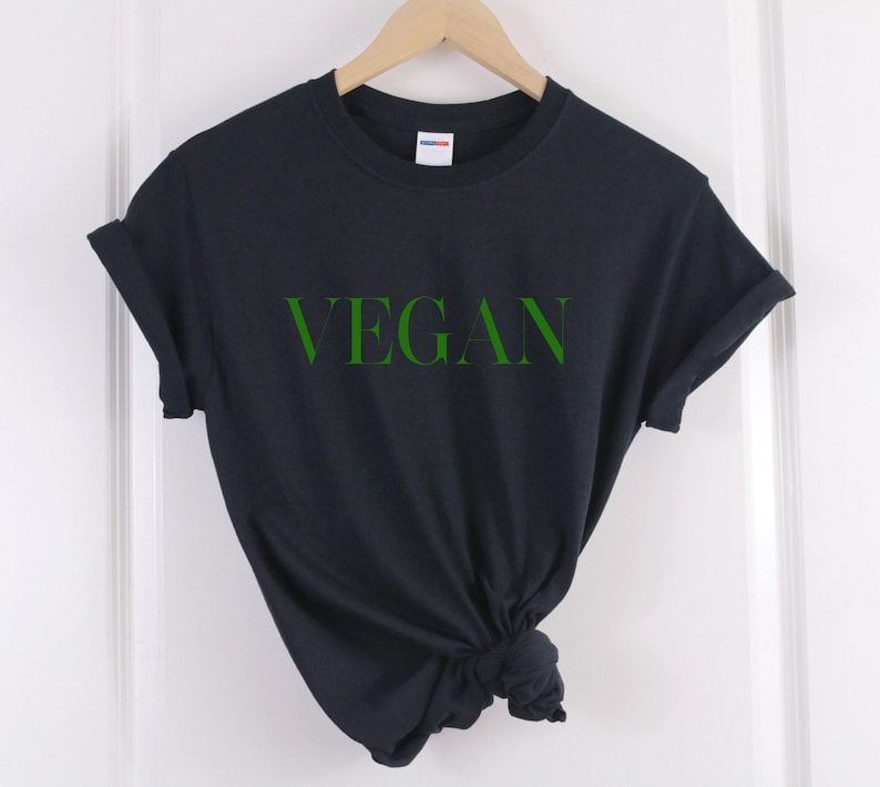 Vegan T-Shirt: Casual Unisex Style - Durable, Soft Cotton image 4