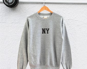 New York Sweatshirt: Soft Unisex Pullover, East Coast Style