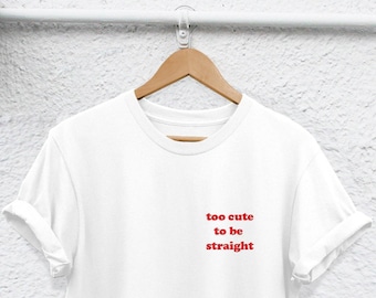 Bisexual Pride Tee - Cotton Shirt with Fun Slogan