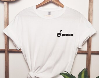 Vegan shirt  wish u were vegan shirt herbivore team shirt  go vegan  shirt vegetarian shirt vegan tshirt vegan gift  vegan clothing