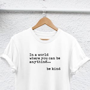 Camiseta Good Human: Be Kind Graphic - Camiseta casual unissex